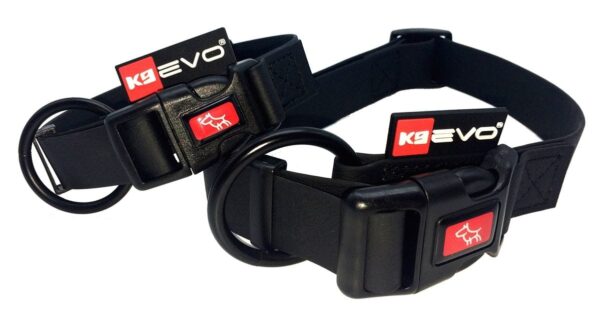 Collar negro BTL K9-EVO para perros de trabajo